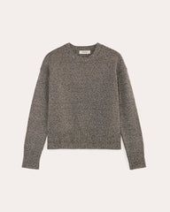 womens-organic-cotton-crew-sweater-canvas-black-twist | alt