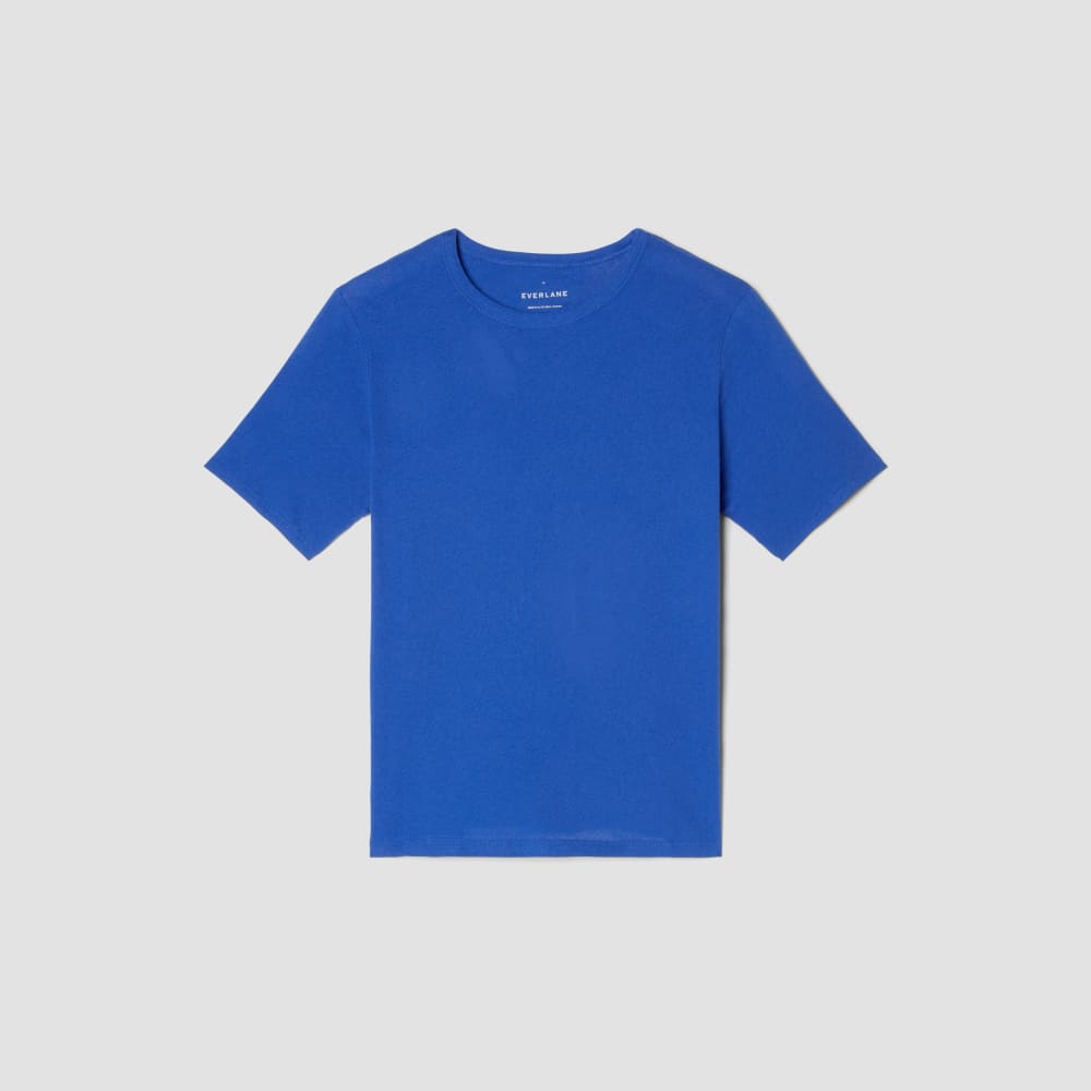 womens-air-oversized-crew-tee-mazarine-blue | alt