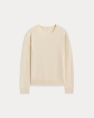 womens-cashmere-classic-crew-sweater-bone | alt