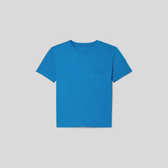 womens-organic-cotton-box-cut-pocket-tee-brilliant-blue | alt