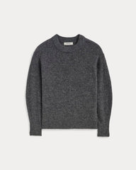 womens-alpaca-ribbed-cocoon-crew-dark-charcoal | alt
