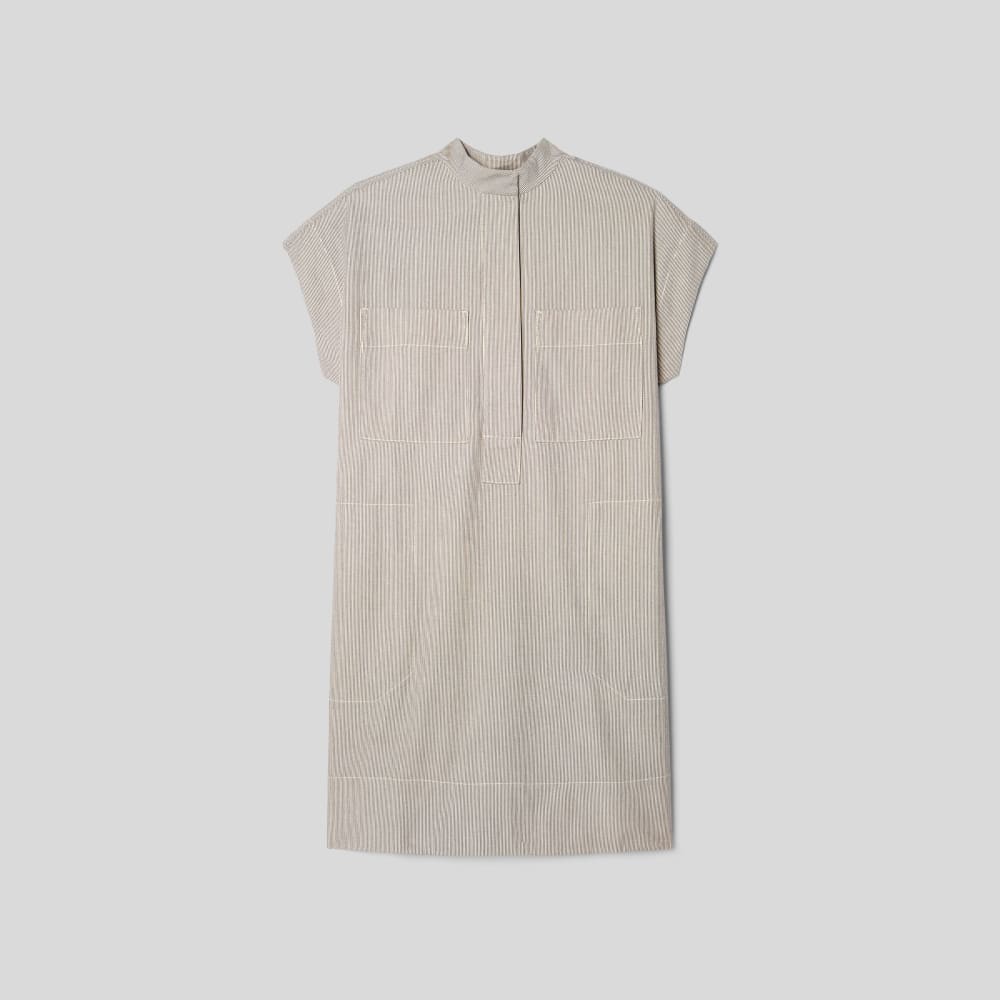 womens-easy-workwear-dress-canvas-navy | alt