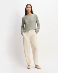 womens-cotton-merino-cable-crew-sage-green