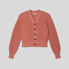 womens-texture-cotton-cardigan-light-rose | alt