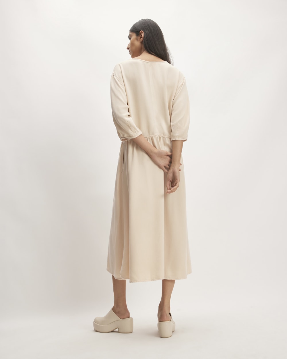 womens-tencel-puff-sleeve-dress-whisper-pink