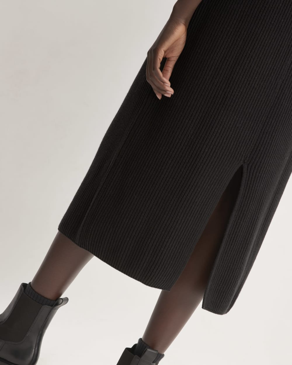 womens-organic-cotton-sweater-midi-skirt-black