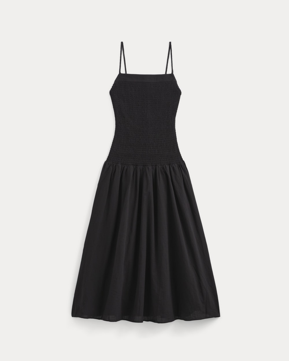 womens-gauze-open-back-dress-black | alt