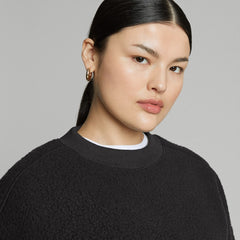 womens-renew-teddy-oversized-crew-black