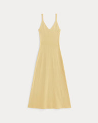 womens-fine-knit-cami-dress-banana-crepe | alt