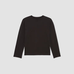 womens-organic-ctn-relaxed-ls-tee-vintage-black | alt