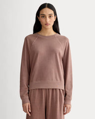 womens-premium-weight-jersey-top-brown-garment-dye | primary