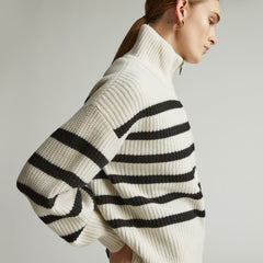 womens-felted-merino-halfzip-sweater-black-bone