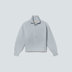 womens-felted-merino-halfzip-sweater-sky-blue