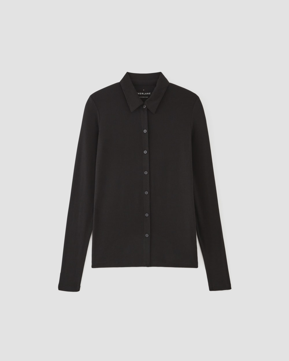 womens-merino-tencel-relaxed-shirt-black | alt