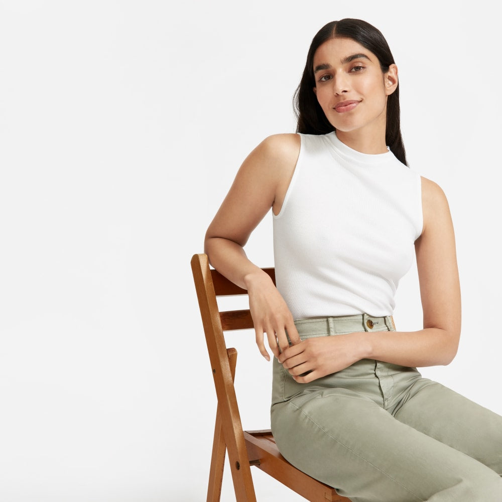 womens-pima-micro-rib-funnel-neck-tank-white