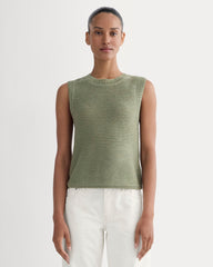 womens-organic-cotton-open-stitch-tank-sagebrush | primary