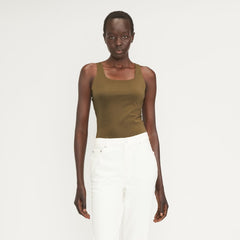 womens-supima-sleeveless-top-beech | primary