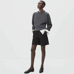 womens-texture-cotton-crew-heathered-charcoal