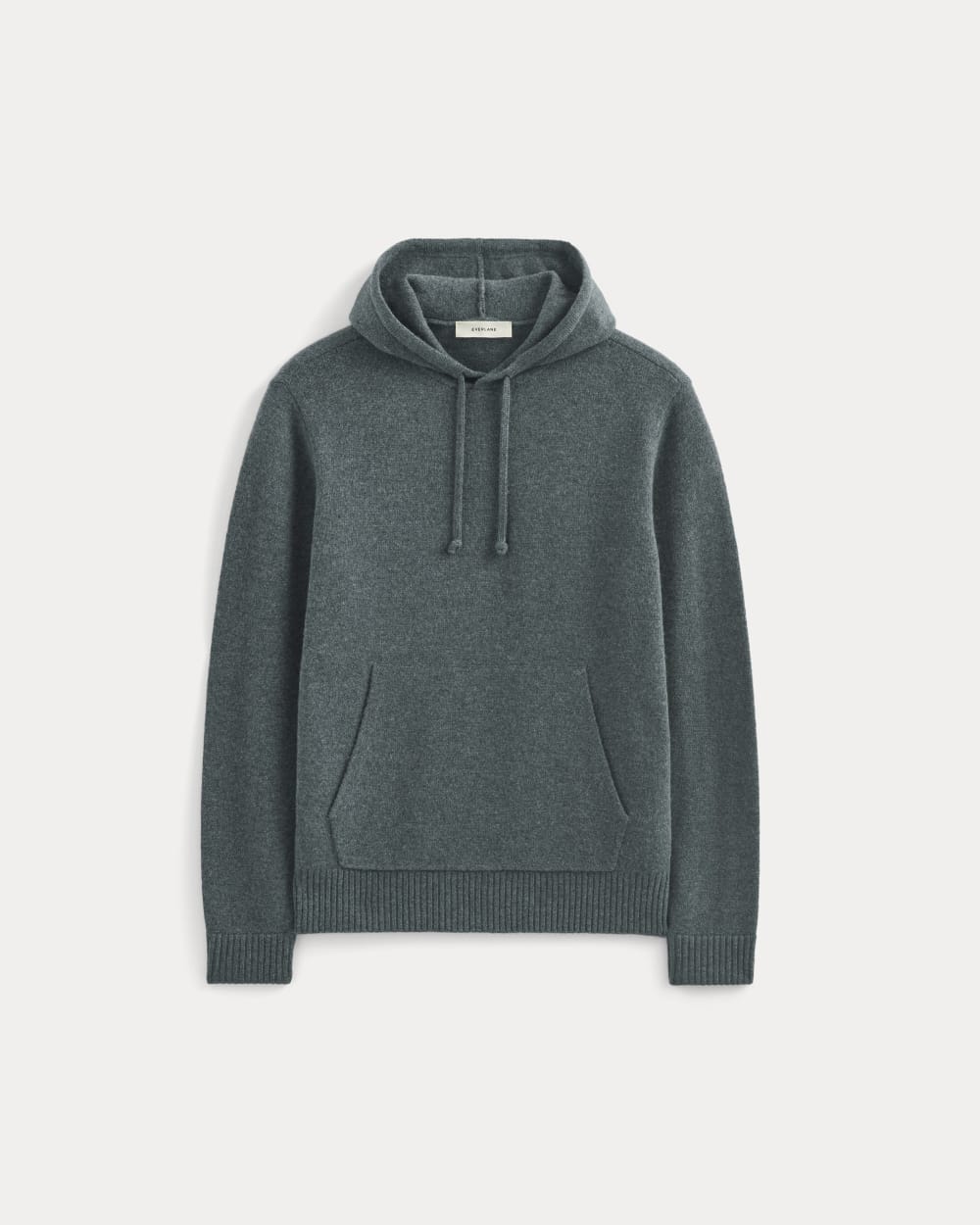mens-felted-wool-hoodie-heather-midnight-navy | alt