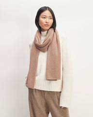 mens-recashmere-scarf-heathered-woodsmoke | alt