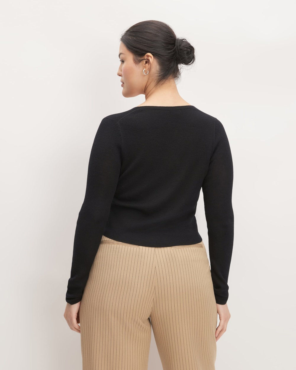 womens-ultrafine-merino-ribbed-cardigan-black