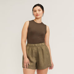 womens-supima-stretch-tank-cocoa | primary