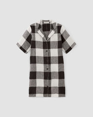 womens-linen-ss-shirt-dress-bone-black-check | alt