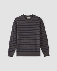 mens-no-sweat-cotton-sweater-heathered-midnight-ash | alt