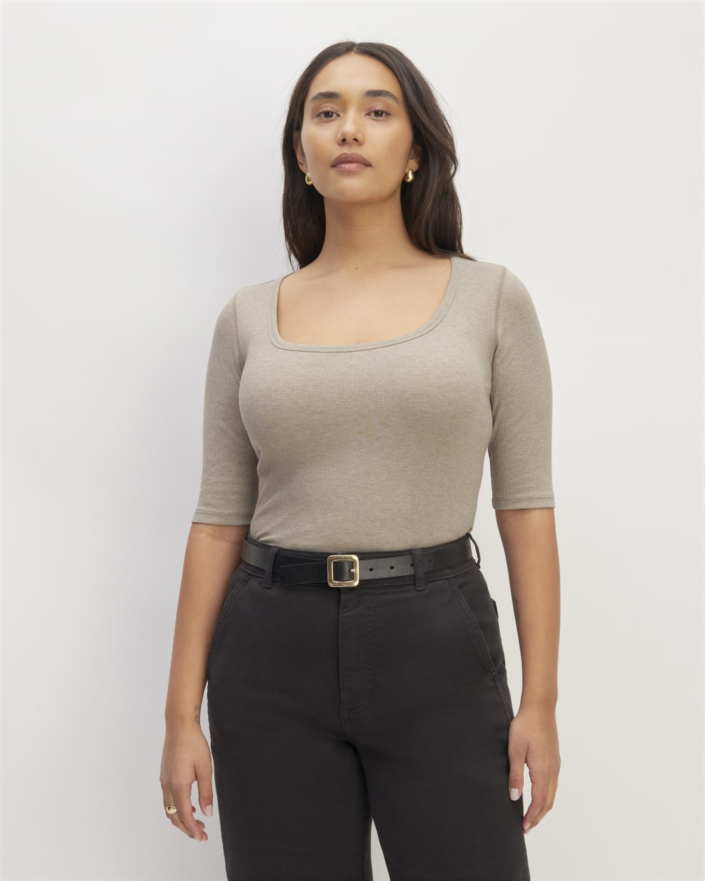 womens-supima-micro-rib-scoop-neck-heathered-tan | primary