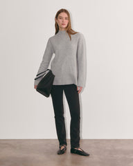 womens-mockneck-sweater-plush-cotton-heathered-grey