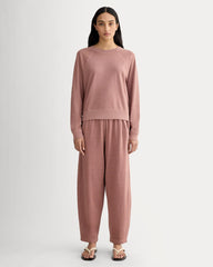 womens-jersey-barrel-pant-brown-garment-dye | primary