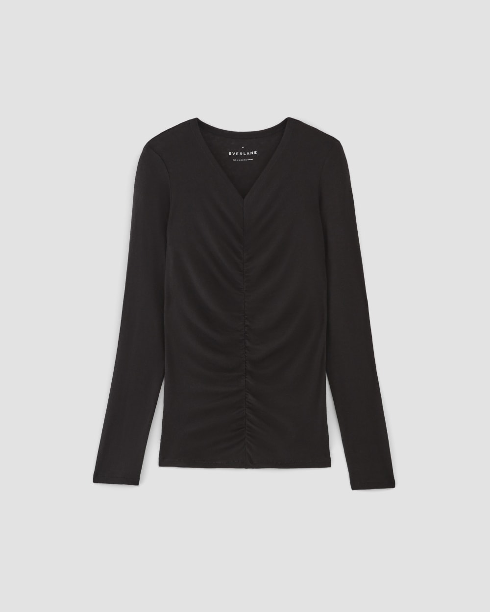 womens-merino-tencel-relaxed-v-neck-black | alt