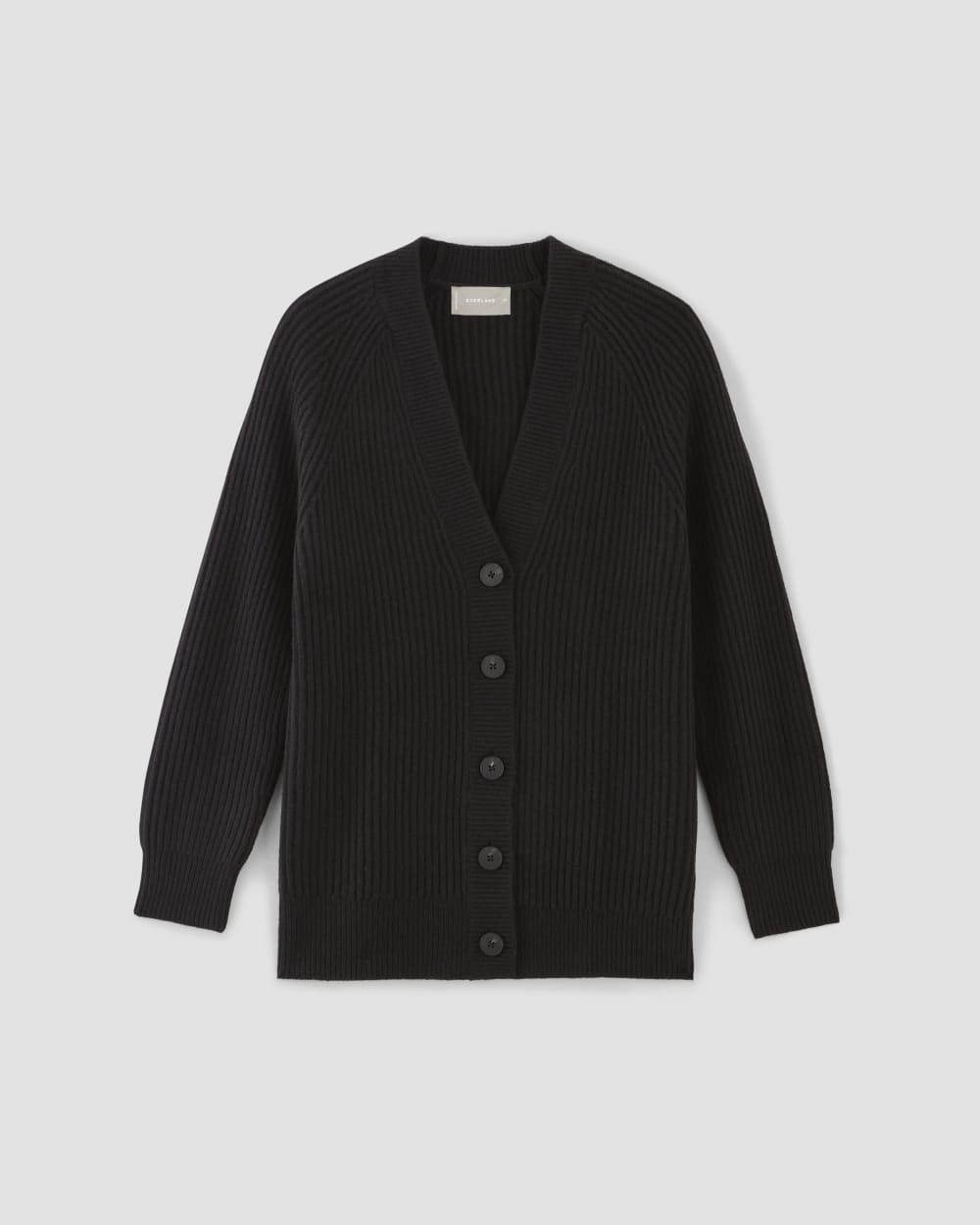 womens-felted-merino-cocoon-cardigan-black | alt