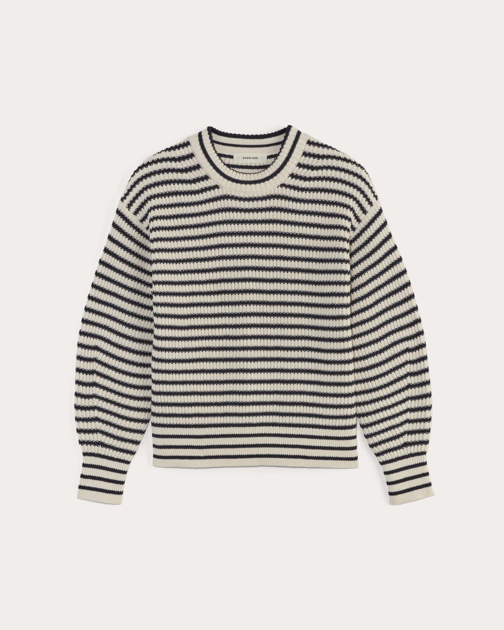 womens-cotton-oversized-cocoon-sweater-canvas-navy | alt