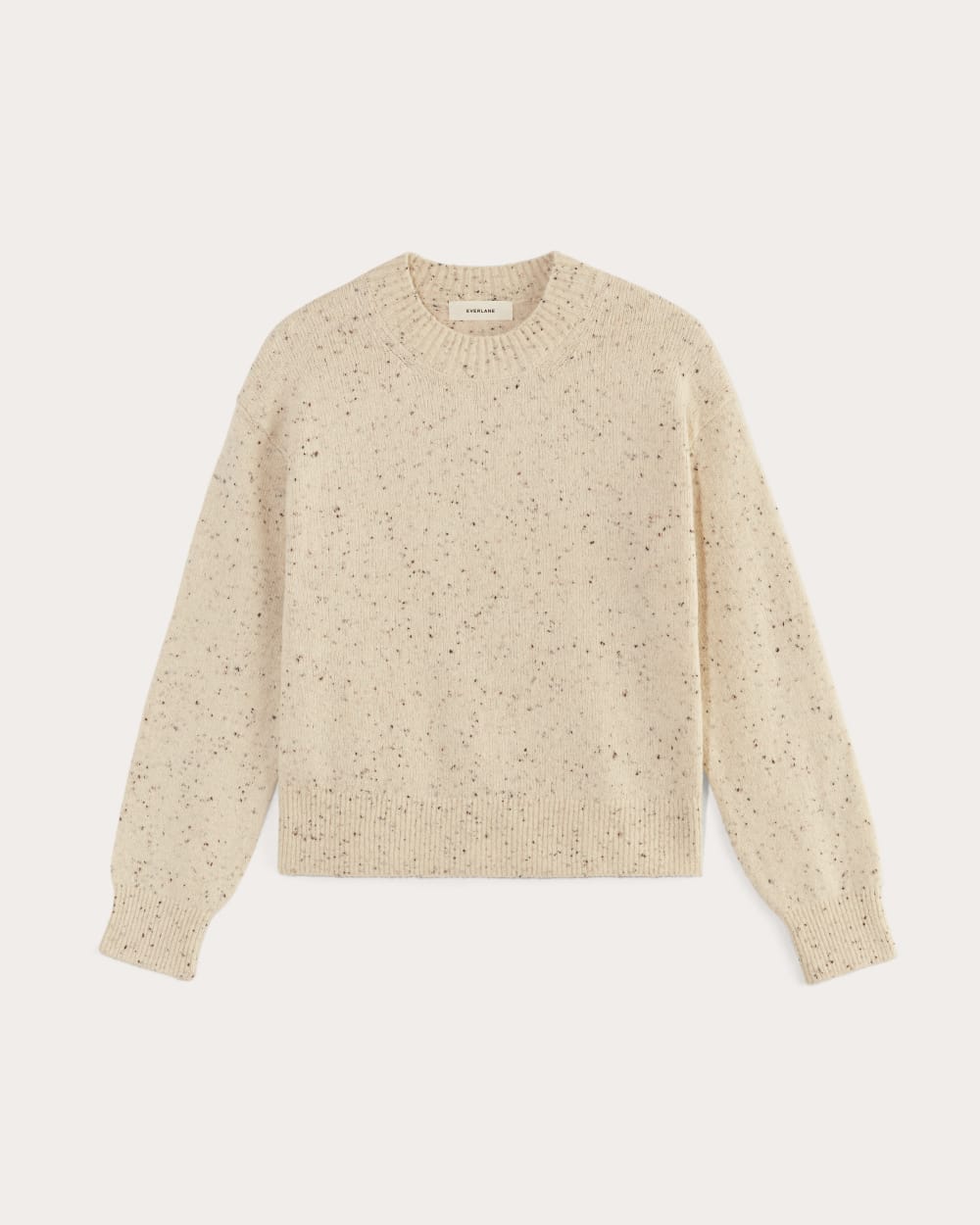 womens-luxe-cotton-cocoon-crew-sweater-linen-confetti | alt