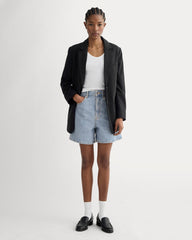womens-a-line-denim-short-light-indigo | primary