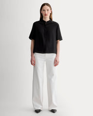 womens-washable-silk-ss-popover-top-black