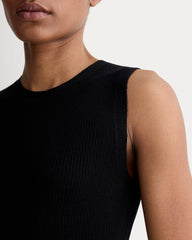 womens-ultrafine-merino-ribbed-shell-tank-black