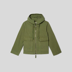 womens-canvas-organic-cotton-anorak-forest-green | alt
