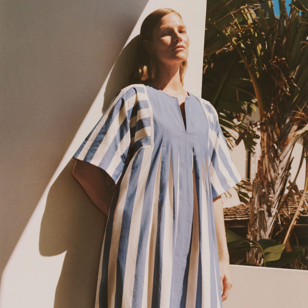 womens-poplin-caftan-dress-mazarine-blue-bone