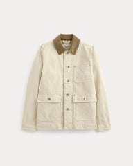 womens-denim-barn-jacket-white-cream | alt