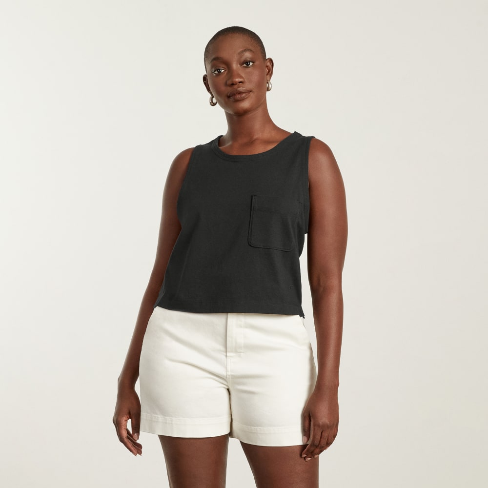 womens-premium-cropped-pocket-tank-black