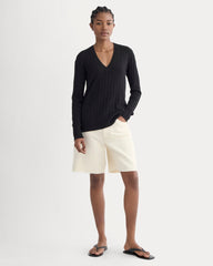 womens-cable-v-neck-in-cotton-cashmere-black