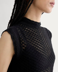 womens-lace-knit-tank-black