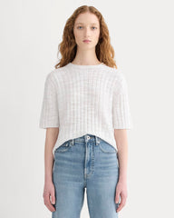 womens-oversized-tee-in-cotton-linen-white | primary