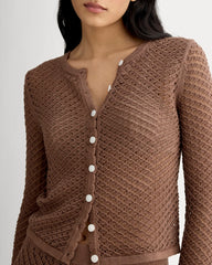 womens-lace-knit-cardigan-mocha