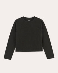 womens-perform-crew-tee-black | alt