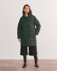 womens-renew-long-puffer-scarab | primary