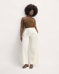 womens-supima-form-one-shoulder-tank-cocoa