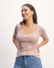 womens-supima-micro-rib-scoop-neck-dusty-rose | primary